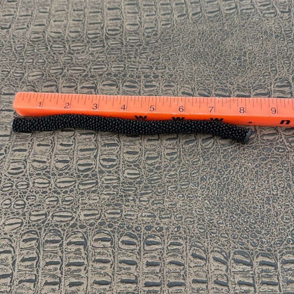 Black Beaded statement Bracelet - Picture 5 of 5